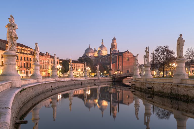 Historic buildings and skyline of Padua, Italy – Italian real estate safe haven for American investors
